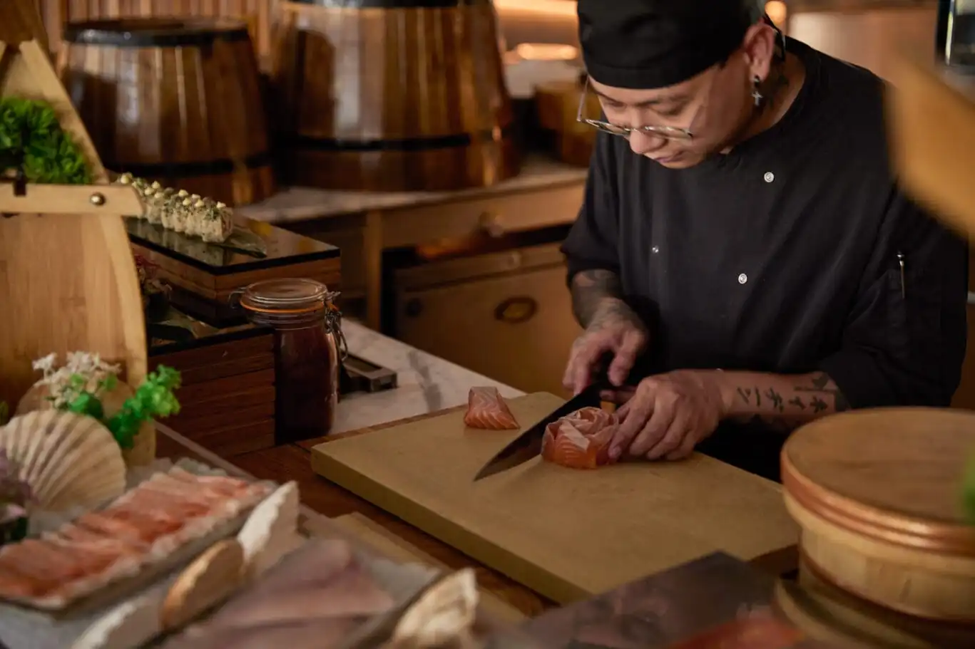 The Glasshouse Sushi Station