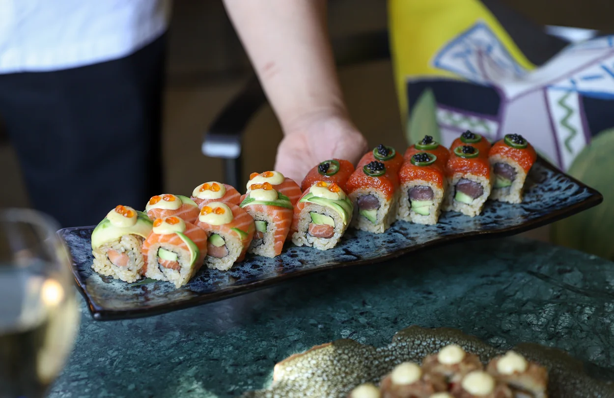 Sushi in the Lounges